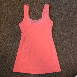 Orange Lululemon Tank